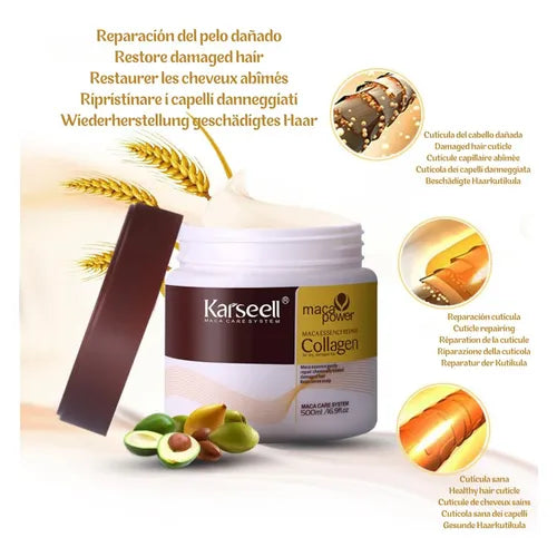 Mascarilla de Cabello Karseell Maca Power Collagen