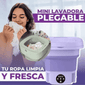 MINI LAVADORA PORTATIL + REGALO MEDINAIL